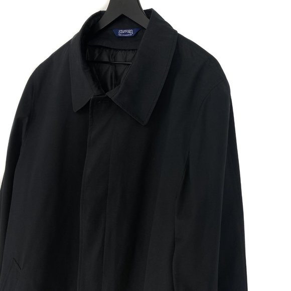 STAFFORD Removable Quilted Interliner Dress Coat - Picture 6 of 16